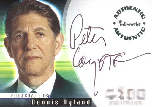 The 4400 Season One 1 Peter Coyote as Dennis Ryland Autograph Card A-2   - TvMovieCards.com