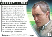 The 4400 Season Two 2 Jeffrey Combs as Kevin Burkhoff Autograph Card A-17   - TvMovieCards.com