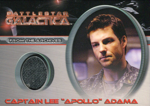 Battlestar Galactica Season One Captain Lee Apollo Adama Costume Card CC19   - TvMovieCards.com