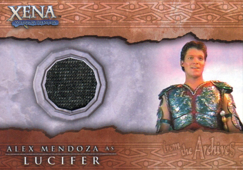Xena Beauty and Brawn Alex Mendoza as Lucifer Costume Card C13   - TvMovieCards.com
