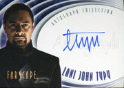 Farscape Season 1 Lani John Tupu Autograph Card A8   - TvMovieCards.com