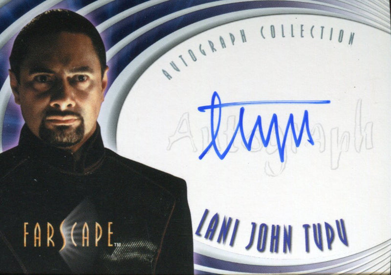 Farscape Season 1 Lani John Tupu Autograph Card A8   - TvMovieCards.com