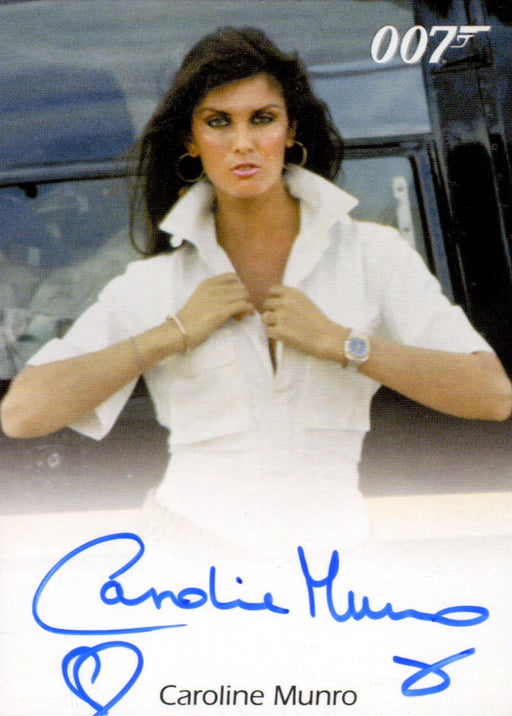 James Bond Archives Spectre Caroline Munro as Naomi Autograph Card   - TvMovieCards.com