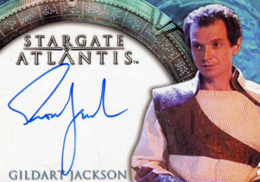 Stargate Atlantis Season One Gildart Jackson Autograph Card   - TvMovieCards.com