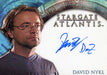 Stargate Atlantis Season One David Nykl Autograph Card   - TvMovieCards.com