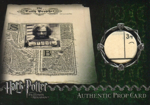 Harry Potter and the Prisoner of Azkaban The Daily Prophet Prop Card HP #024/200   - TvMovieCards.com