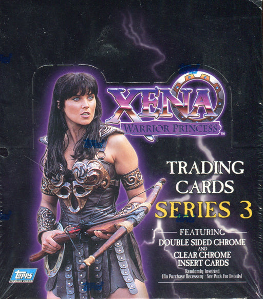 Xena Warrioer Princess Series 3 Three Hobby Trading Card Box 36 Packs Topps 1999   - TvMovieCards.com