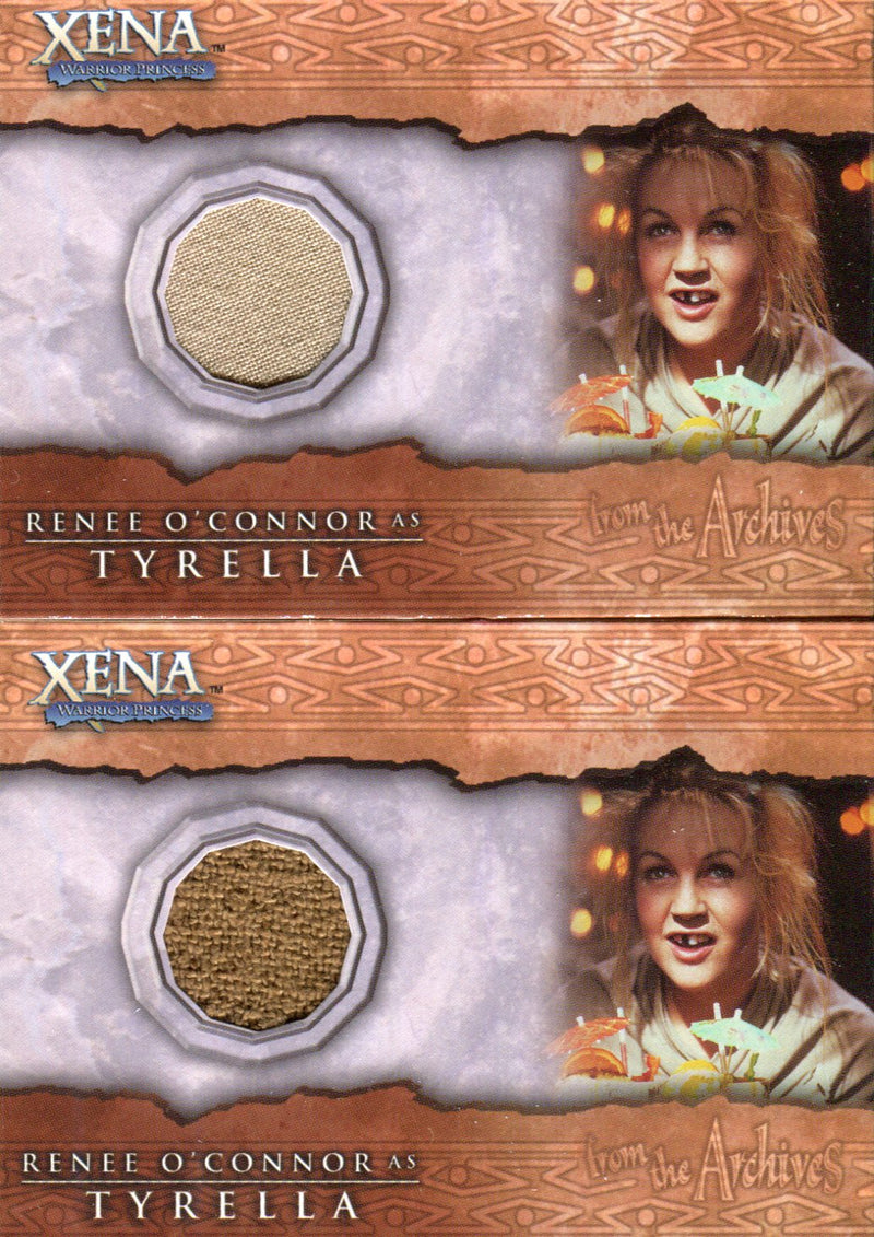 Xena Beauty and Brawn Renee O'Connor as Tyrell Costume Card Variants C4   - TvMovieCards.com