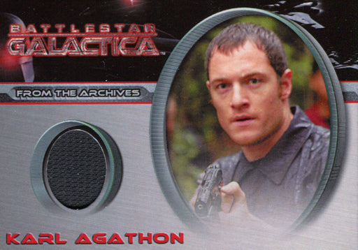 Battlestar Galactica Season Two Karl Agathon Costume Card CC25   - TvMovieCards.com
