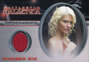 Battlestar Galactica Season Two Number Six Costume Card CC21   - TvMovieCards.com
