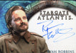 Stargate Atlantis Season Two Ryan Robbins as Ladon Radim Autograph Card   - TvMovieCards.com