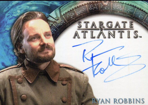 Stargate Atlantis Season Two Ryan Robbins as Ladon Radim Autograph Card   - TvMovieCards.com
