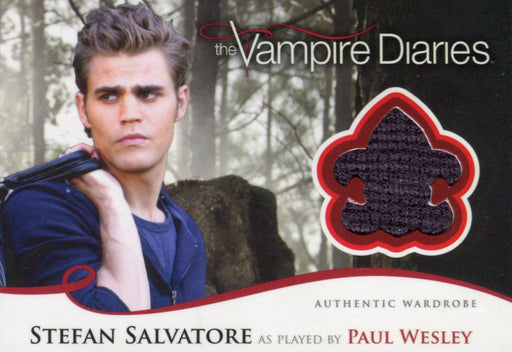 Vampire Diaries Season Two Stefan Salvatore Wardrobe Costume Card M6   - TvMovieCards.com