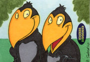 Cartoon Sketch Art Artist Autographed Sketch Art Card 8a   - TvMovieCards.com