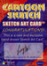 Cartoon Sketch Art Artist Autographed Sketch Art Card 10b   - TvMovieCards.com