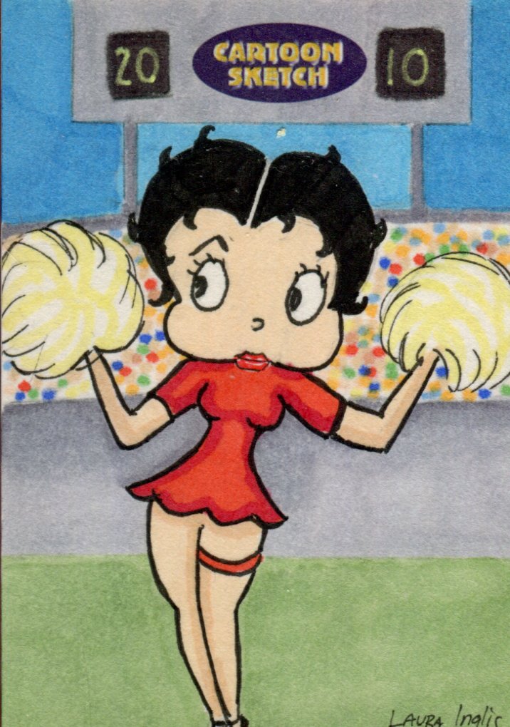 Cartoon Sketch Art Artist Autographed Sketch Art Card 12b   - TvMovieCards.com
