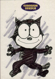 Cartoon Sketch Art Artist Autographed Sketch Art Card 17c   - TvMovieCards.com