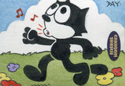 Cartoon Sketch Art Artist Autographed Sketch Art Card 20c   - TvMovieCards.com
