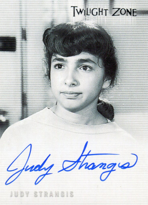 Twilight Zone 4 Science and Superstition Judy Strangis Autograph Card A-79   - TvMovieCards.com