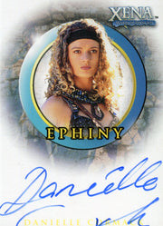 Xena Season Six Danielle Cormack as Ephiny Autograph Card A19   - TvMovieCards.com