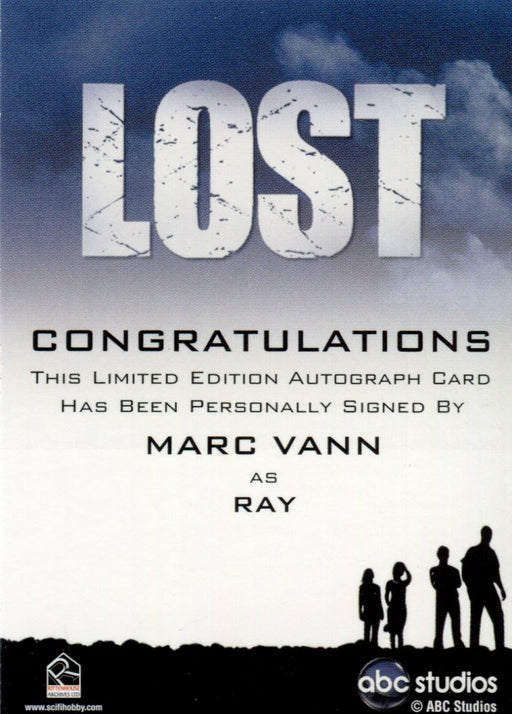 Lost Archives 2010 Marc Vann as Ray Autograph Card   - TvMovieCards.com