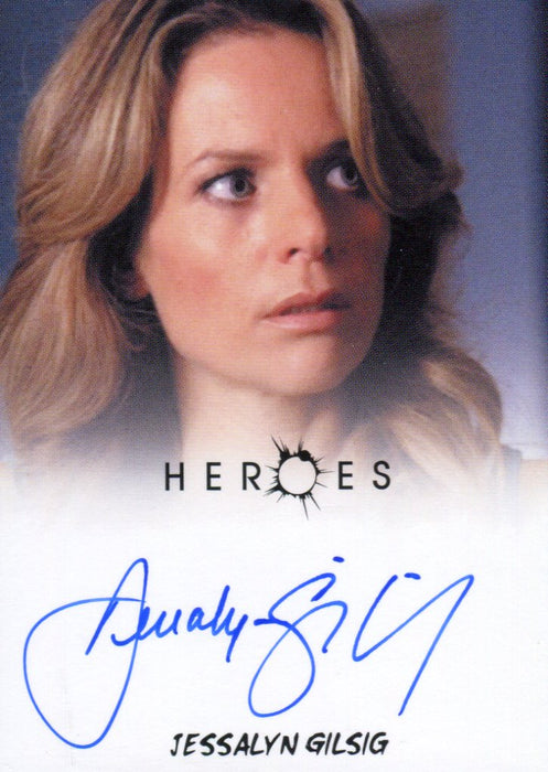 Heroes Archives Jessalyn Gilsig as Meredith Gordon Autograph Card   - TvMovieCards.com