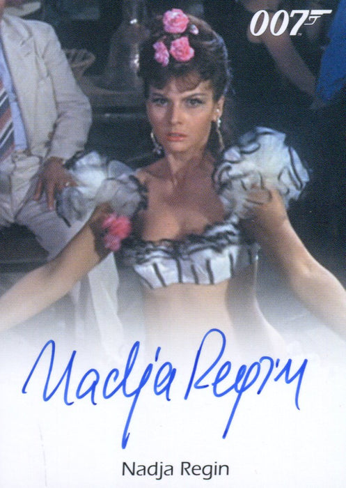 James Bond Archives 2015 Edition Nadja Regin Autograph Card   - TvMovieCards.com