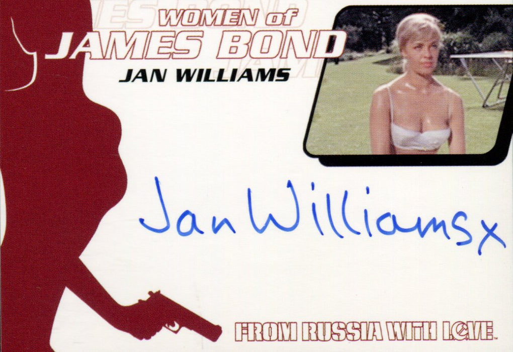 James Bond Archives 2014 Edition Jan Williams Autograph Card WA46   - TvMovieCards.com