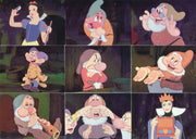 Snow White Series 2 Disney Movie Foil Embossed Chase Card Set F1-F9 Skybox 1994   - TvMovieCards.com
