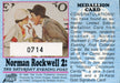 Norman Rockwell Series 2 Medallion Chase Card #0714 Comic Images 1995   - TvMovieCards.com