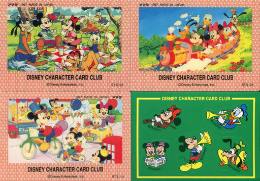 Disney Cartoon Character Club Trading Card Lot 10 Cards 1997   - TvMovieCards.com