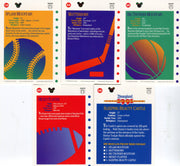 Disneyland 1991 Preview Trading Card Set 5 Cards Upper Deck 1991   - TvMovieCards.com