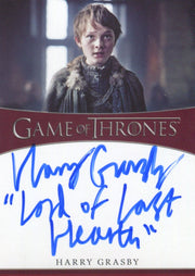 Game of Thrones Iron Anniversary 2 Harry Grasby as Ned Umber Autograph Card   - TvMovieCards.com