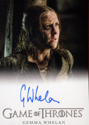 Game of Thrones Iron Anniversary 2 Gemma Whelan Yara Greyjoy Autograph Card   - TvMovieCards.com
