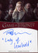 Game of Thrones Iron Anniversary 2 Megan Parkinson Alys Karstark Autograph Card   - TvMovieCards.com