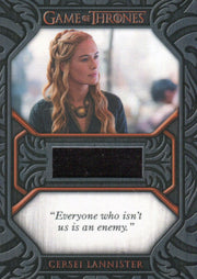 Game of Thrones Iron Anniversary 2 Cersei Lannister Costume Card QC1   - TvMovieCards.com