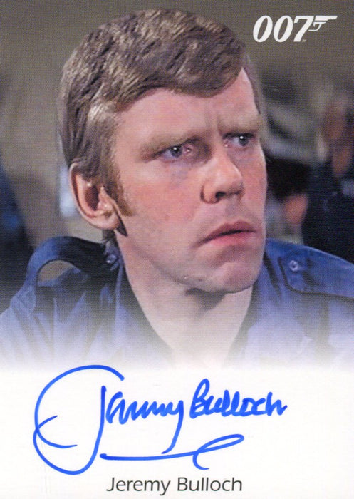 James Bond Archives 2015 Edition Jeremy Bulloch Autograph Card   - TvMovieCards.com