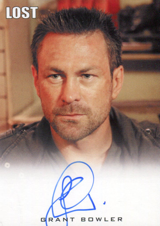 Lost Archives 2010 Grant Bowler as Captain Gault Autograph Card   - TvMovieCards.com