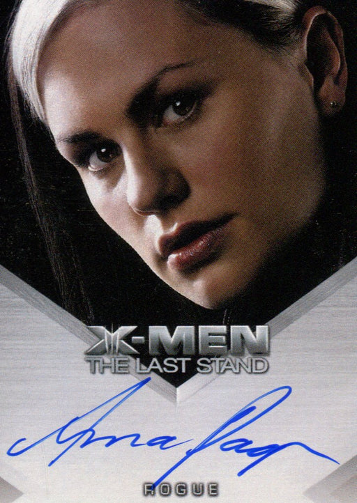 X-Men The Last Stand Autograph Card Anna Paquin as Rogue   - TvMovieCards.com