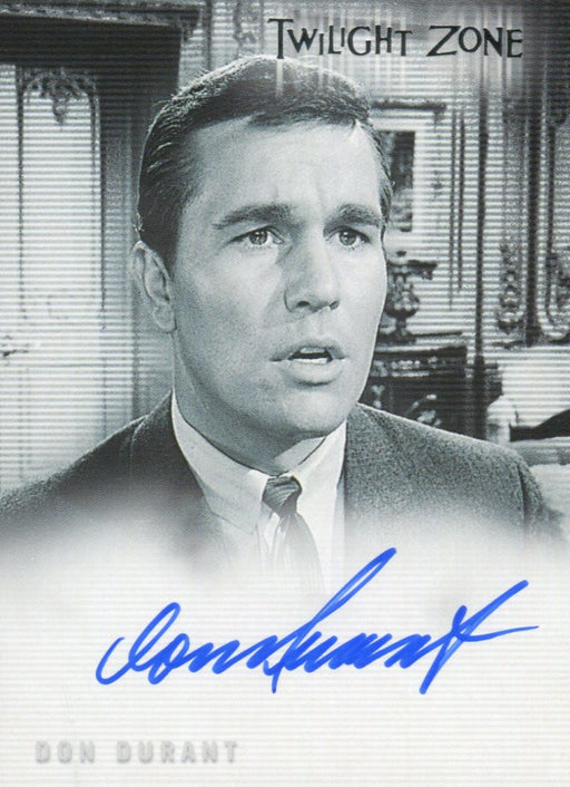 Twilight Zone 4 Science and Superstition Don Durant Autograph Card A-70   - TvMovieCards.com
