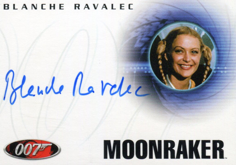 James Bond A34 The Quotable James Bond Blanche Ravalec Autograph Card   - TvMovieCards.com