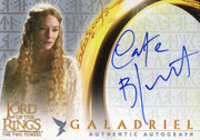 Lord of The Rings Two Towers Cate Blanchett as Galadriel Autograph Card LOTR TTT   - TvMovieCards.com