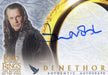 Lord of The Rings Return of the King John Noble as Denethor Autograph Card LOTR   - TvMovieCards.com