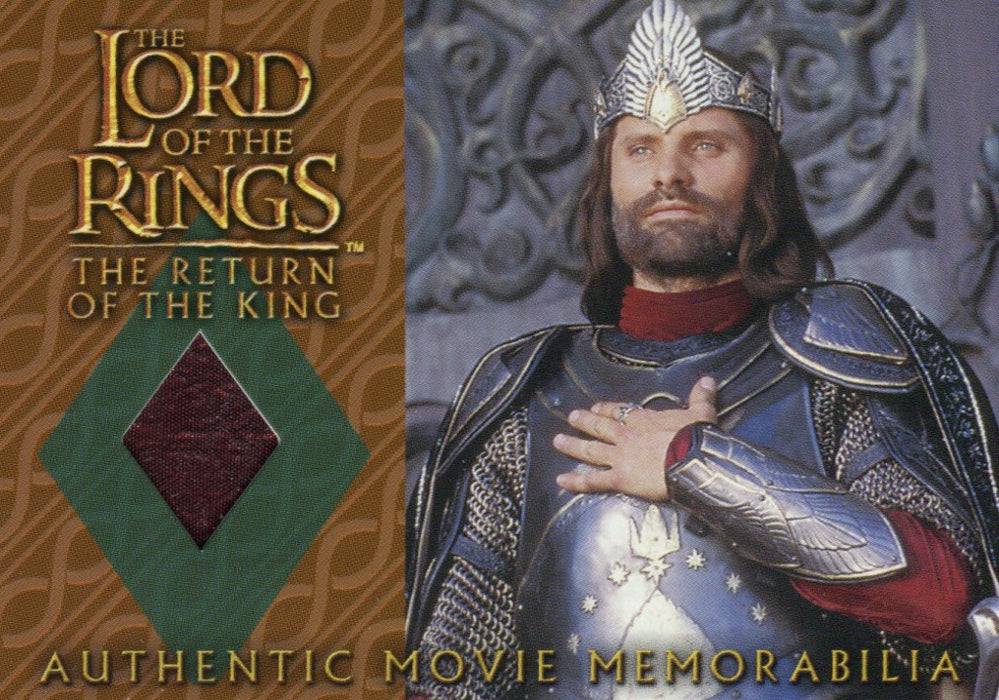 Lord of the Rings Return of King Aragorn's Coronation Shirt Costume Card   - TvMovieCards.com