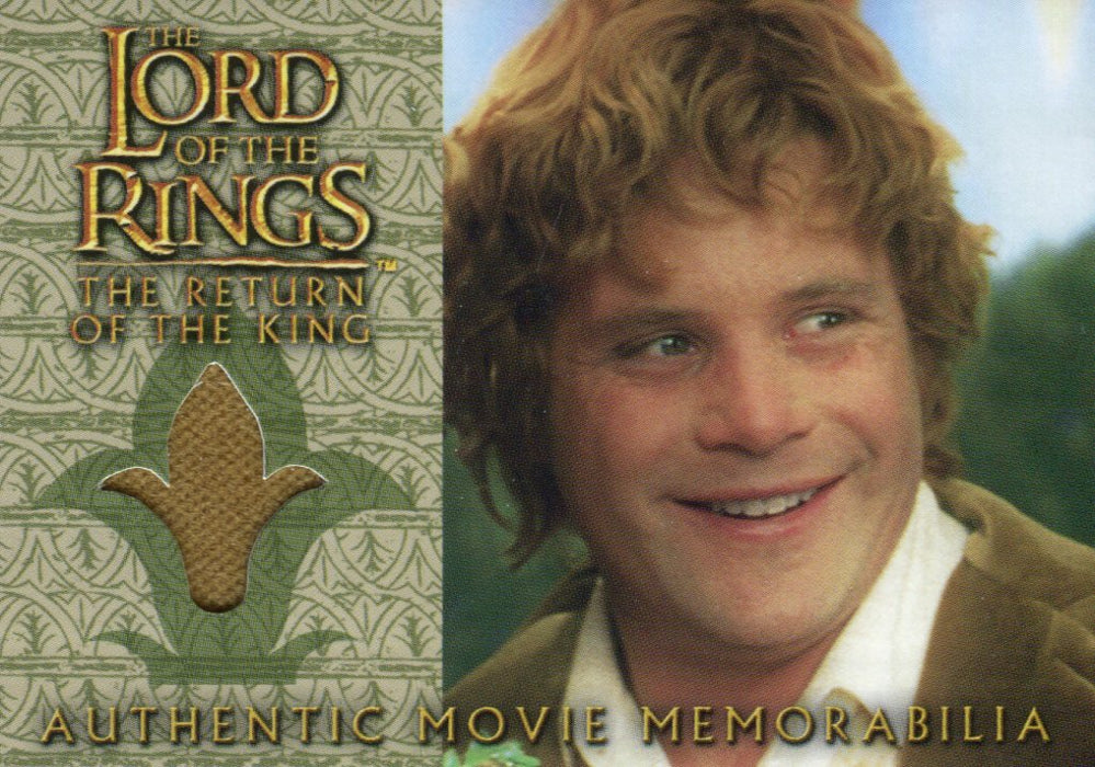 Lord of the Rings Return of King Sam's Wedding Jacket Costume Card   - TvMovieCards.com