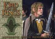 Lord of the Rings Fellowship Update Merry's Travel Coat Costume Card   - TvMovieCards.com
