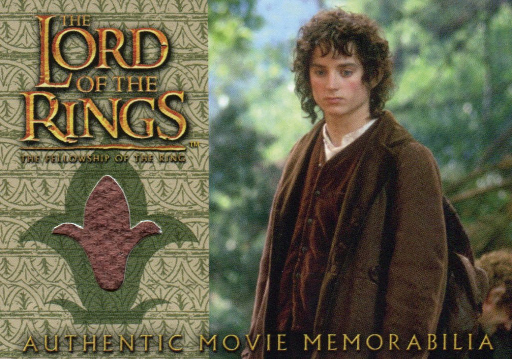 Lord of the Rings Fellowship Update Frodo's Travel Jacket Costume Card   - TvMovieCards.com