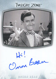 Twilight Zone Archives 2020 Orson Bean Hi! Autograph Card AI-27   - TvMovieCards.com