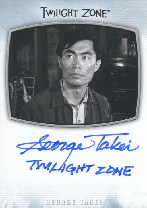 Twilight Zone Archives 2020 George Takei Twilight Zone Autograph Card AI-21   - TvMovieCards.com