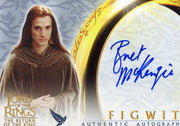 Lord of The Rings Return of the King Bret McKenzie as Figwit Autograph Card LOTR   - TvMovieCards.com